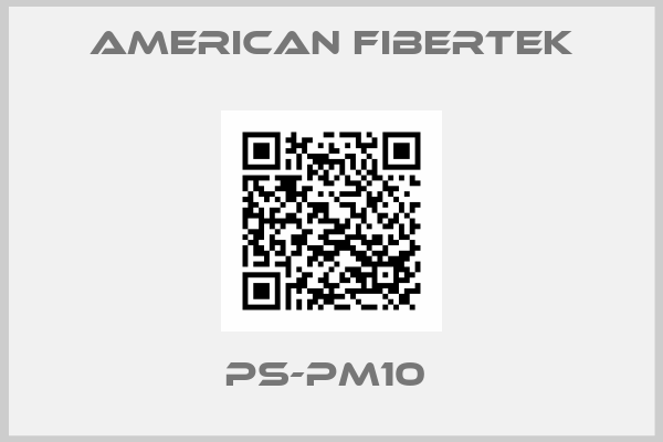 American Fibertek-PS-PM10 