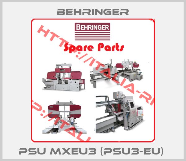 Behringer-PSU MXEU3 (PSU3-EU) 