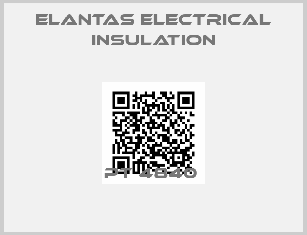 ELANTAS Electrical Insulation-PT 4840 