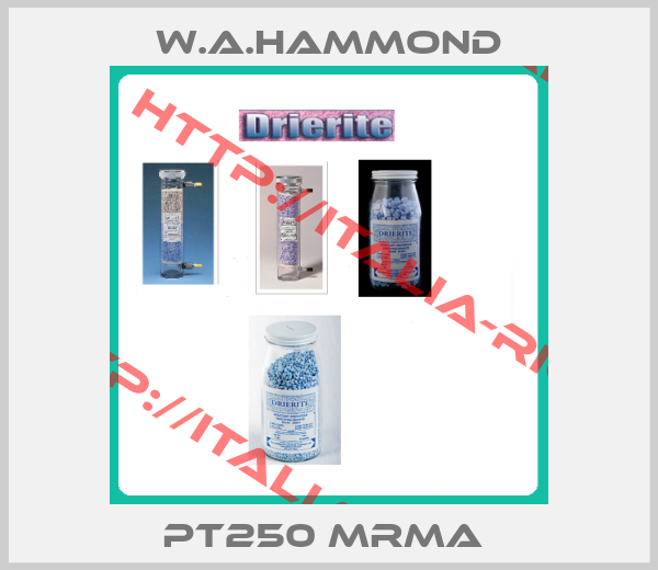 W.A.Hammond-PT250 MRMA 