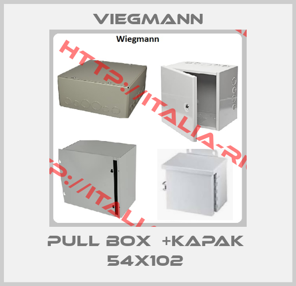 Viegmann-PULL BOX  +KAPAK  54X102 