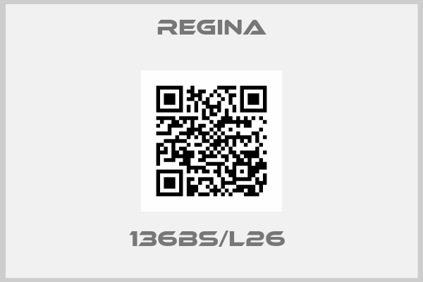 Regina-136BS/L26 