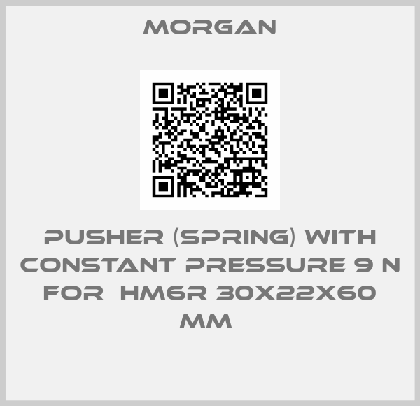 Morgan-PUSHER (SPRING) WITH CONSTANT PRESSURE 9 N  FOR  HM6R 30X22X60 MM 