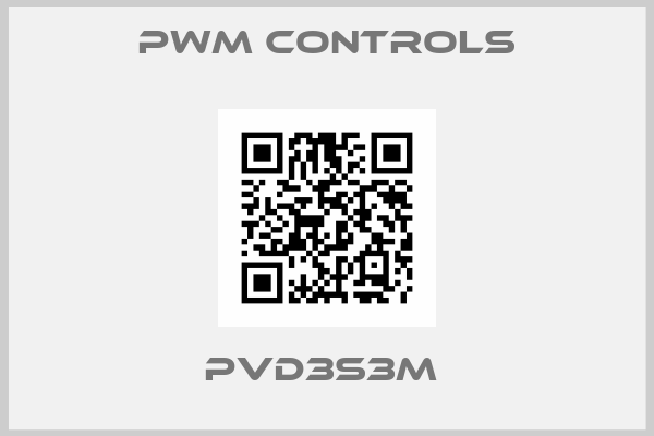PWM COntrols-PVD3S3M 