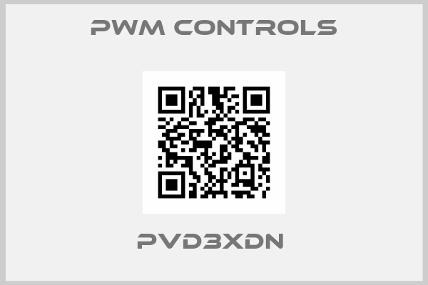PWM COntrols-PVD3XDN 