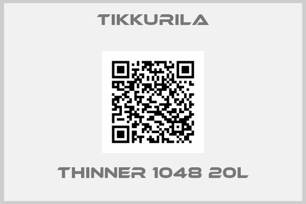 Tikkurila-Thinner 1048 20L