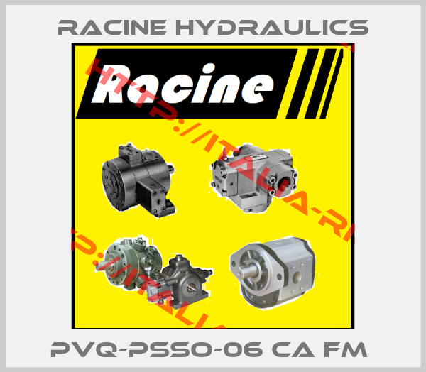 Racine Hydraulics-PVQ-PSSO-06 CA FM 