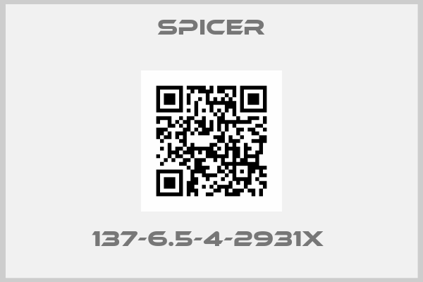 Spicer-137-6.5-4-2931X 