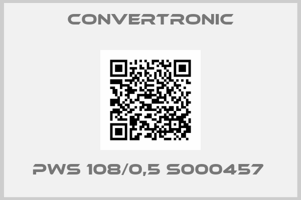 Convertronic-PWS 108/0,5 S000457 
