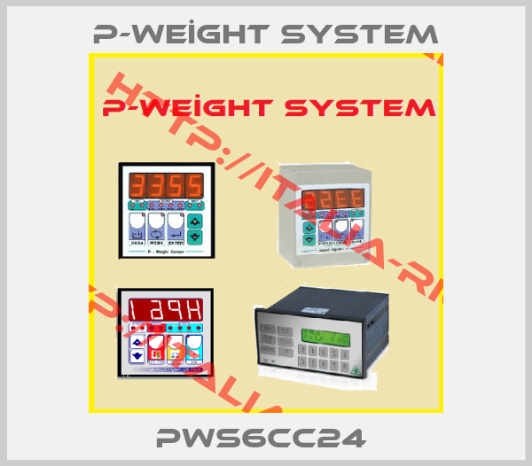 P-WEİGHT SYSTEM-PWS6CC24 