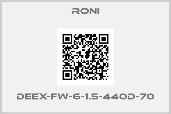 Roni-DEEx-FW-6-1.5-440D-70