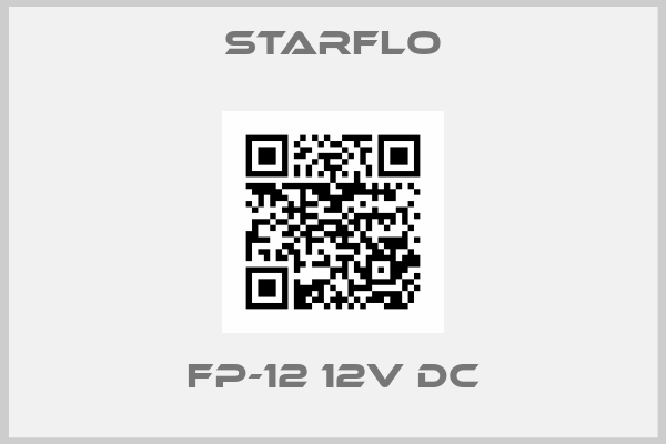 Starflo-FP-12 12V DC
