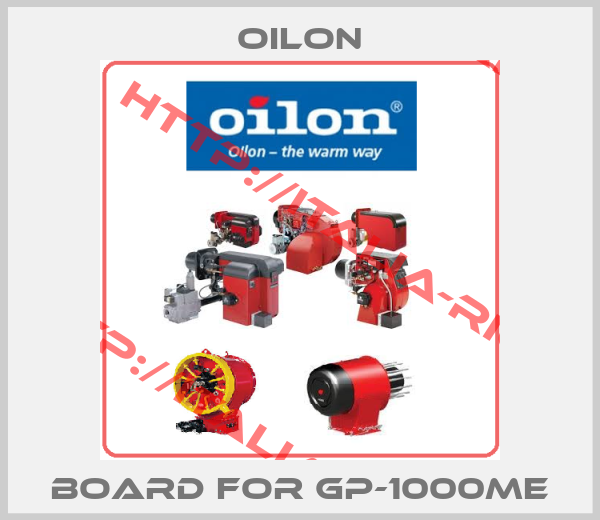 Oilon-board for GP-1000ME