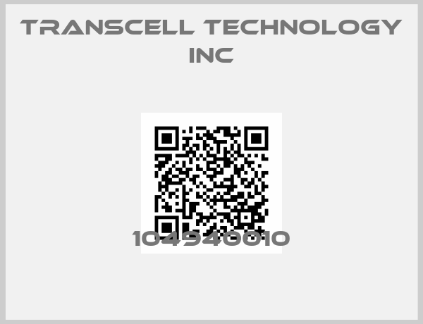 TRANSCELL TECHNOLOGY INC-104940010