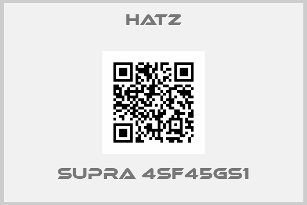 HATZ-SUPRA 4sf45gs1