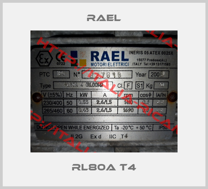 RAEL-RL80A T4