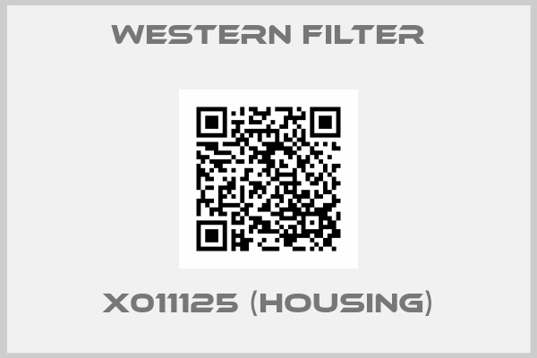 Western Filter-X011125 (HOUSING)