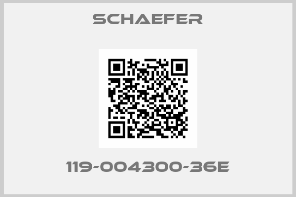 Schaefer-119-004300-36E