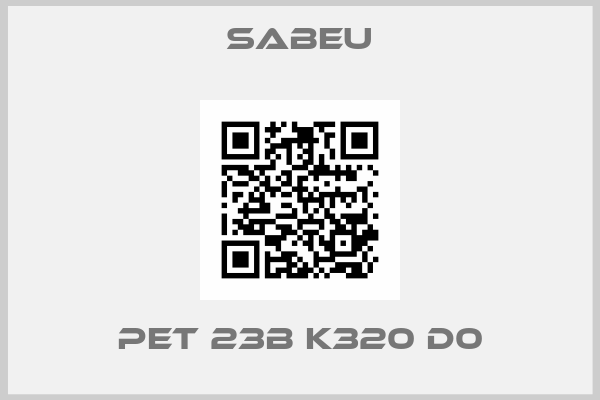 Sabeu-PET 23B K320 D0