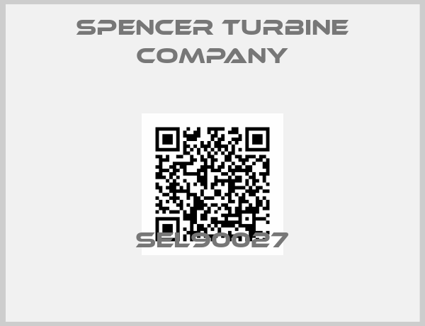 SPENCER TURBINE COMPANY-SEL90027