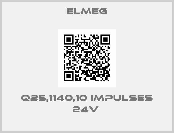 Elmeg-Q25,1140,10 IMPULSES 24V 