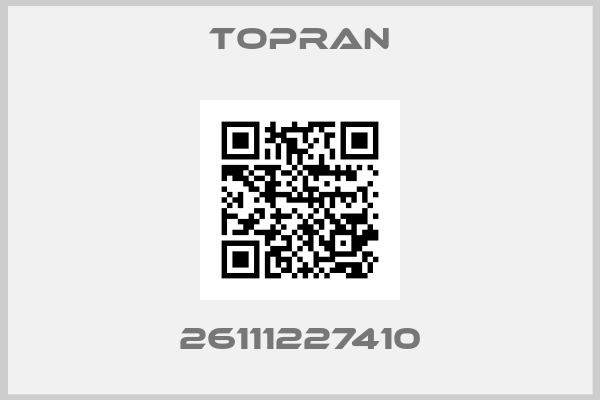 TOPRAN-26111227410