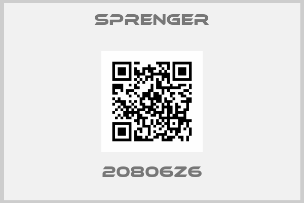 Sprenger-20806z6