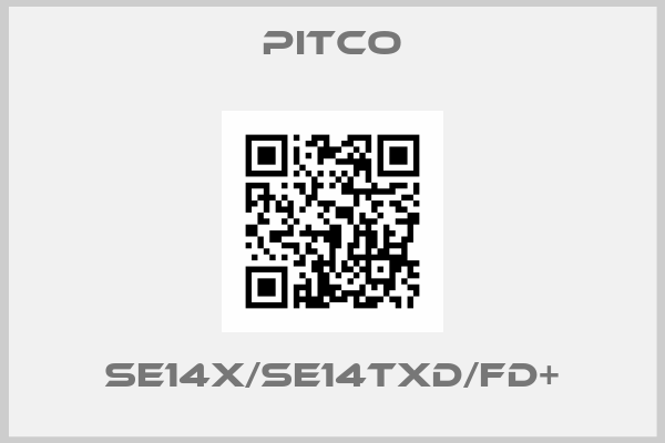PITCO-SE14X/SE14TXD/FD+