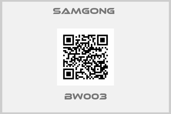 Samgong -BW003