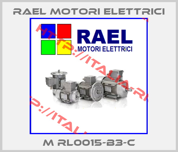 RAEL MOTORI ELETTRICI-M RL0015-B3-C
