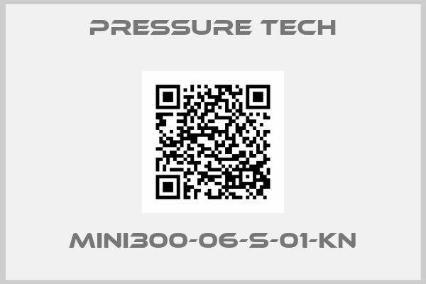 Pressure Tech-MINI300-06-S-01-KN