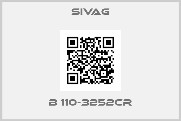Sivag-B 110-3252CR