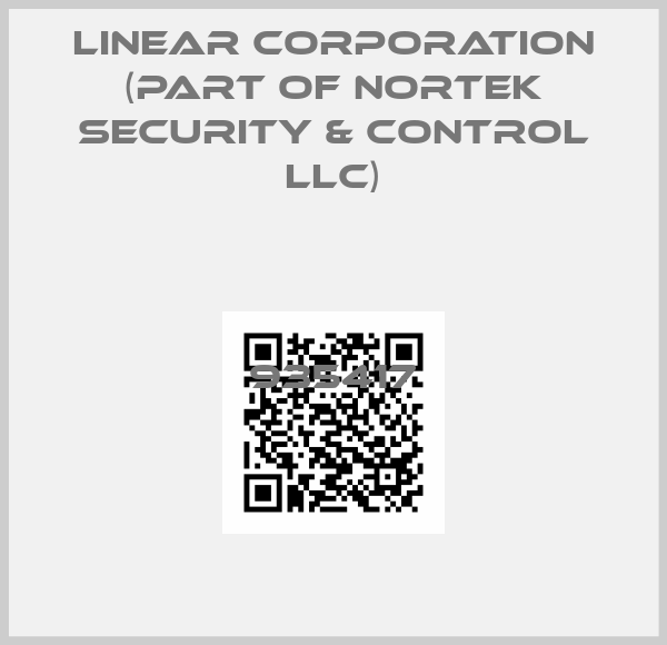 LINEAR CORPORATION (part of Nortek Security & Control LLC)-935417