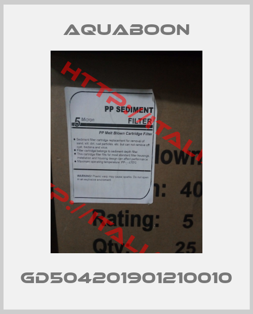 Aquaboon-GD504201901210010