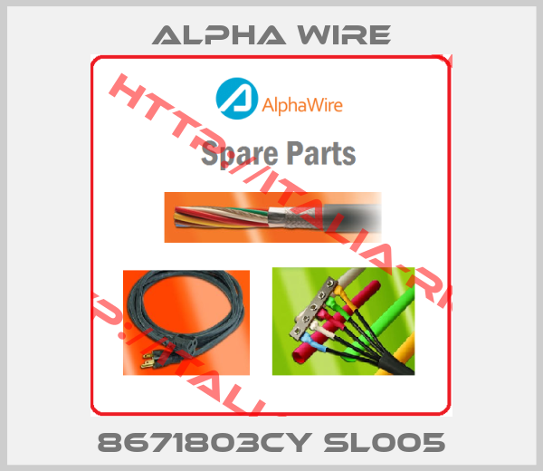 Alpha Wire-8671803CY SL005