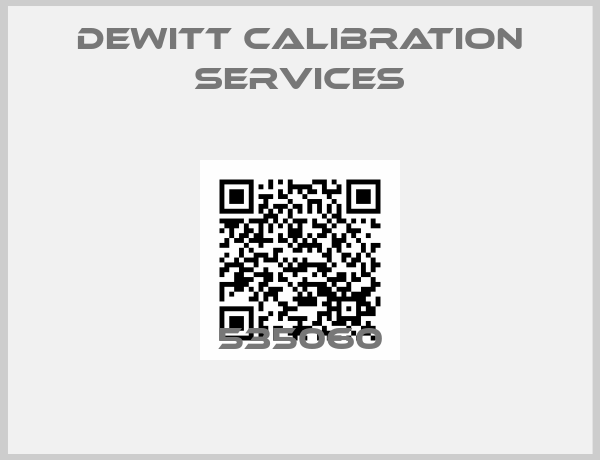 Dewitt Calibration Services-535060