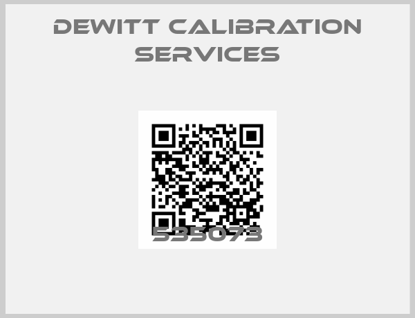 Dewitt Calibration Services-535073