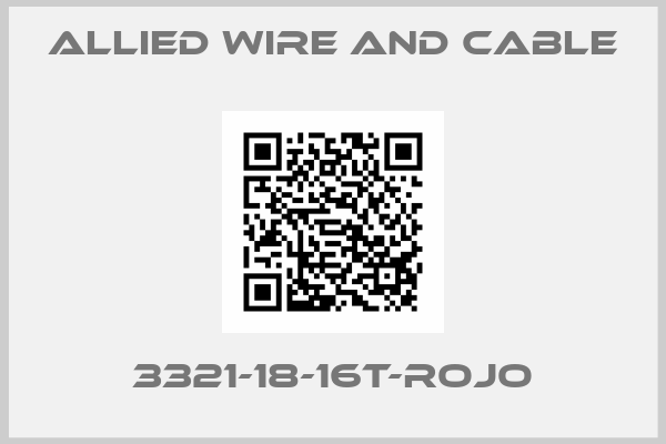 Allied Wire and Cable-3321-18-16T-ROJO