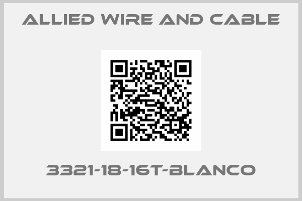 Allied Wire and Cable-3321-18-16T-BLANCO