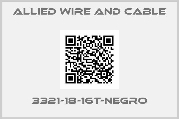 Allied Wire and Cable-3321-18-16T-NEGRO