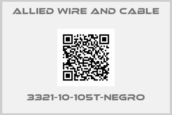 Allied Wire and Cable-3321-10-105T-NEGRO