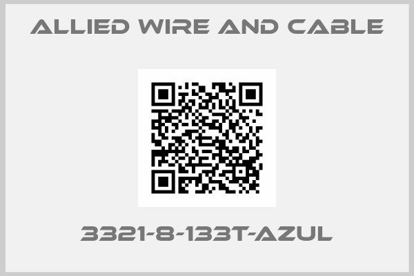 Allied Wire and Cable-3321-8-133T-AZUL