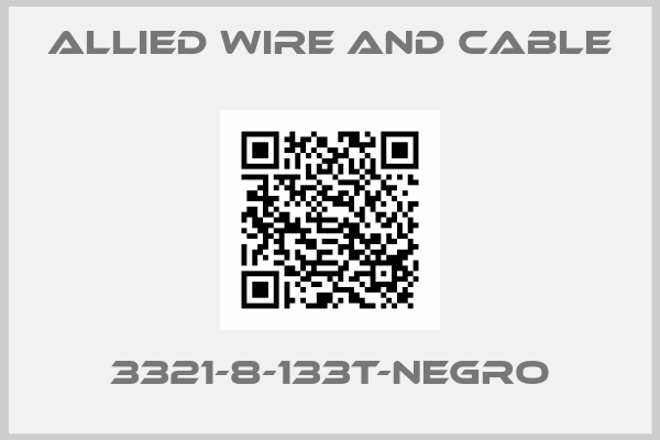 Allied Wire and Cable-3321-8-133T-NEGRO