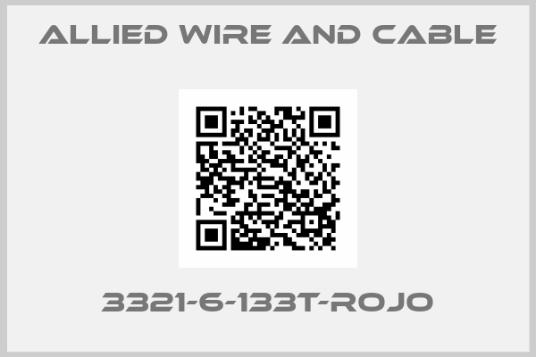 Allied Wire and Cable-3321-6-133T-ROJO