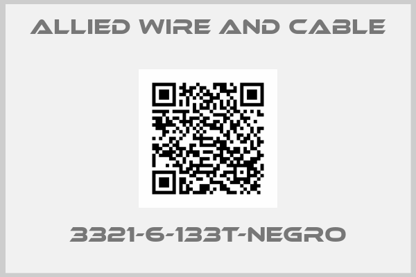 Allied Wire and Cable-3321-6-133T-NEGRO