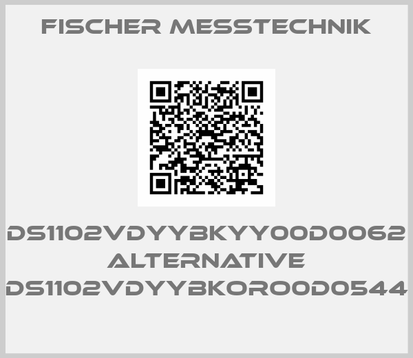 Fischer Messtechnik-DS1102VDYYBKYY00D0062  alternative DS1102VDYYBKORO0D0544