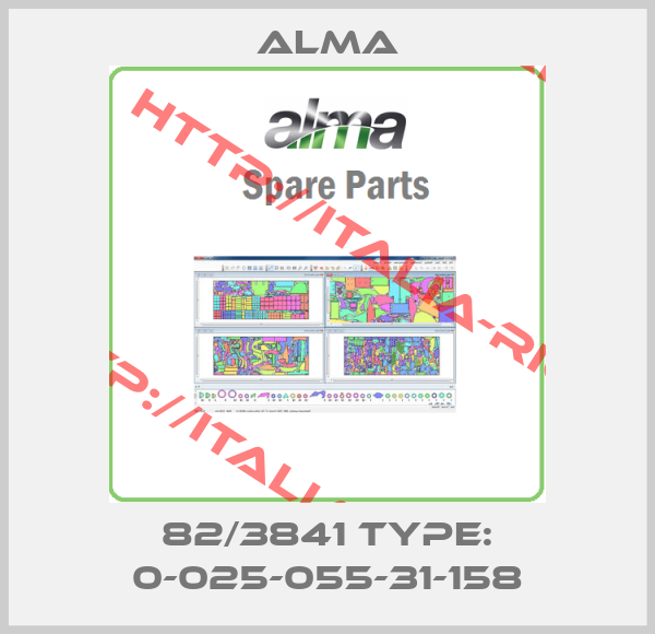 ALMA-82/3841 Type: 0-025-055-31-158