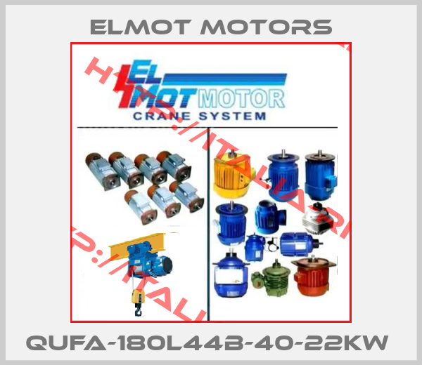Elmot Motors-QUFA-180L44B-40-22KW 
