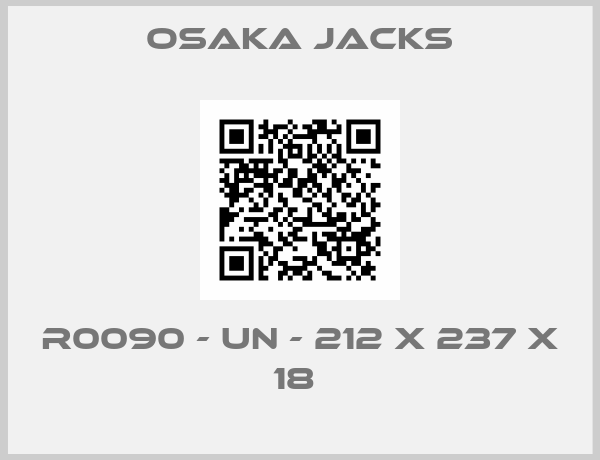 Osaka Jacks-R0090 - UN - 212 X 237 X 18 
