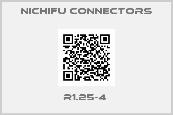 Nichifu Connectors-R1.25-4 
